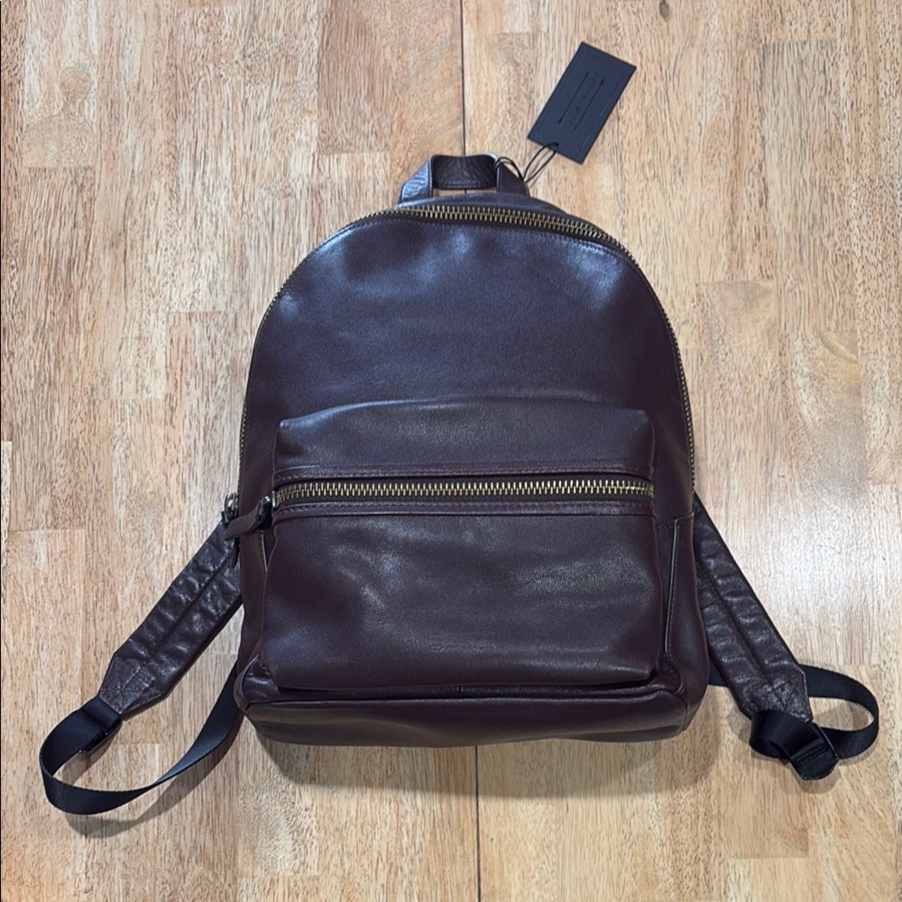 Uri Minkoff Brown Leather Backpack